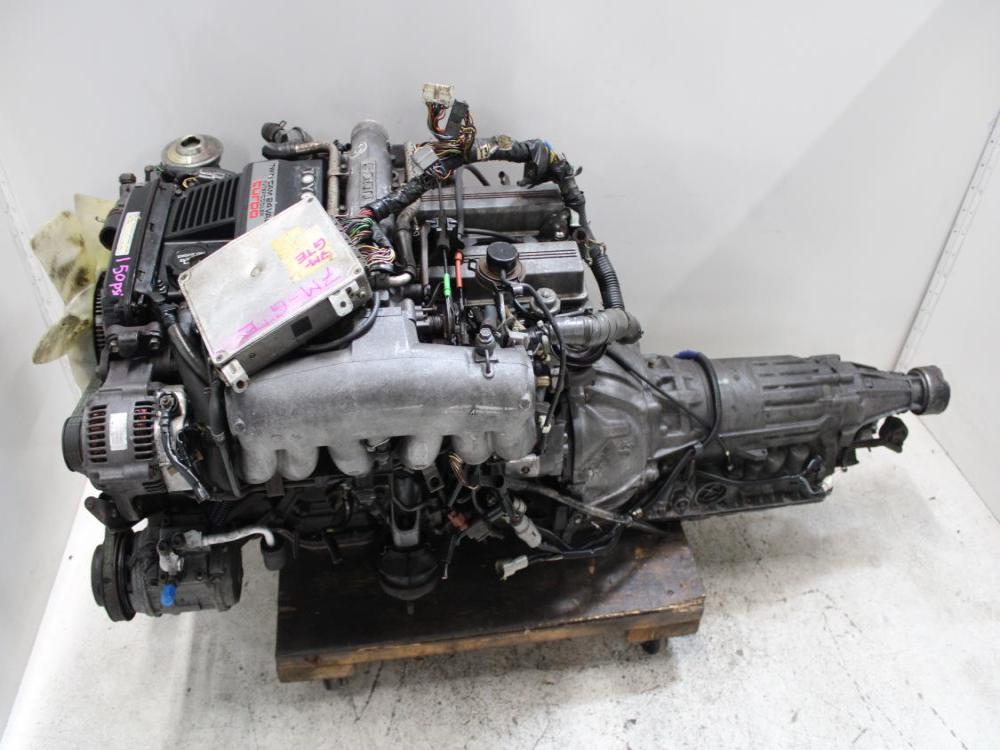 JDM 1986-1993 TOYOTA SUPRA 7M-GTE 3.0L TURBO ENGINE + A/T WIRE HARNESS & ECU: Image 4