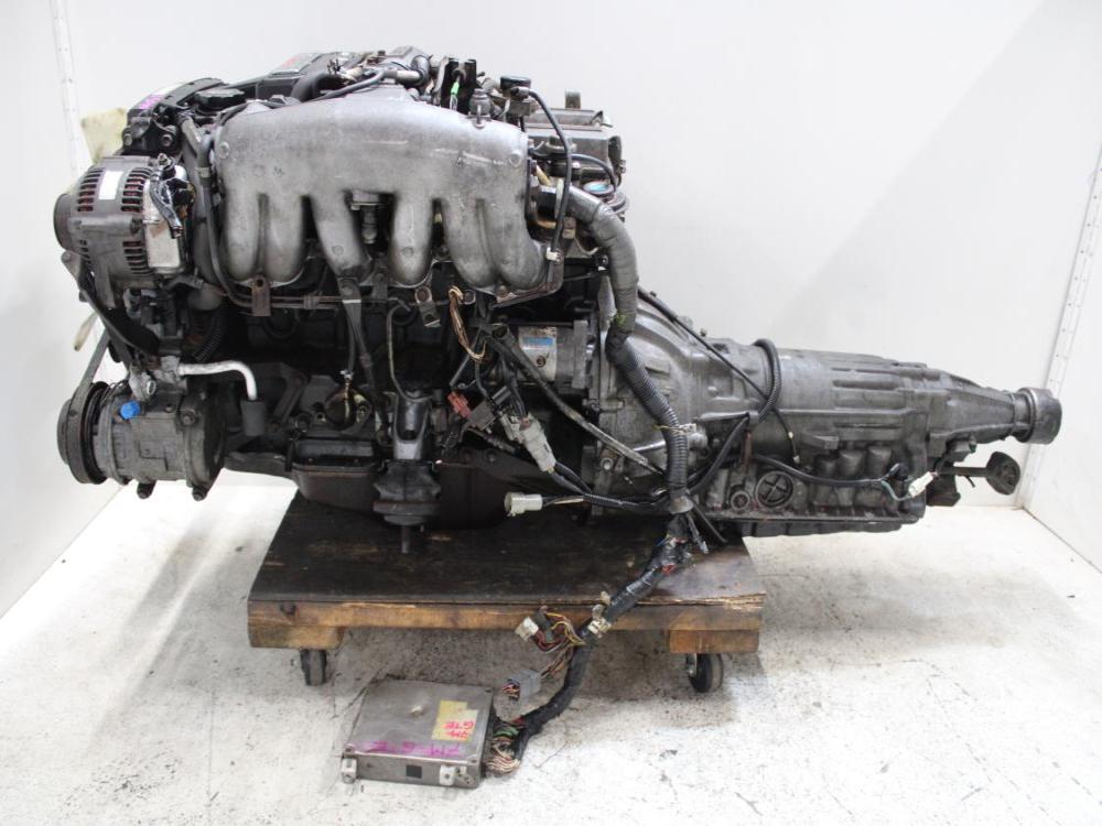 JDM 1986-1993 TOYOTA SUPRA 7M-GTE 3.0L TURBO ENGINE + A/T WIRE HARNESS & ECU: Image 3
