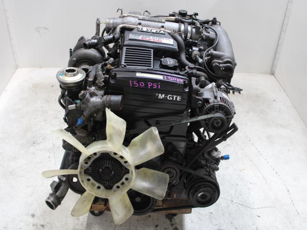 JDM 1986-1993 TOYOTA SUPRA 7M-GTE 3.0L TURBO ENGINE + A/T WIRE HARNESS & ECU: Image 7