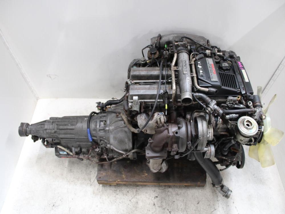 JDM 1986-1993 TOYOTA SUPRA 7M-GTE 3.0L TURBO ENGINE + A/T WIRE HARNESS & ECU: Image 9