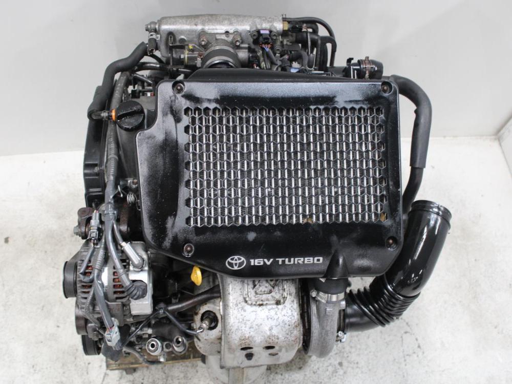 JDM TOYOTA CALDINA 3S-GTE 5TH GEN 2.0L ST246 TURBO ENGINE + WIRING & ECU: Image 4