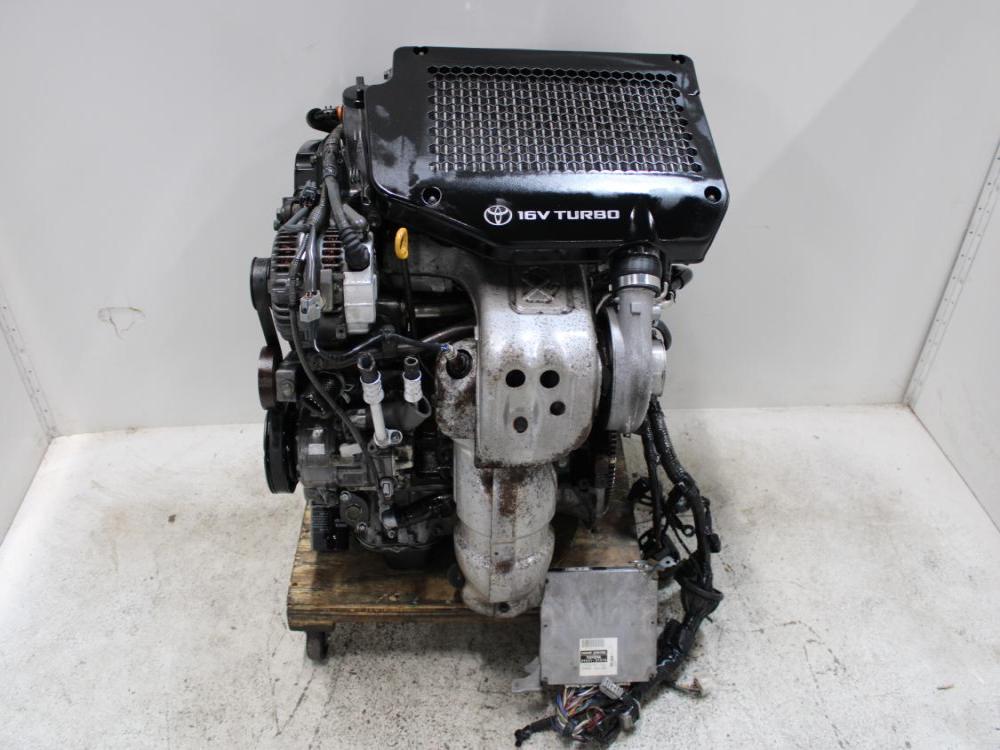 JDM TOYOTA CALDINA 3S-GTE 5TH GEN 2.0L ST246 TURBO ENGINE + WIRING & ECU: Image 2