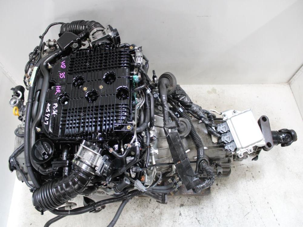 JDM 07-09 NISSAN 350Z, 07-08 INFINITI G35 VQ35HR 3.5L V6 RWD ENGINE + A/T, WIRING & ECU: Image 2