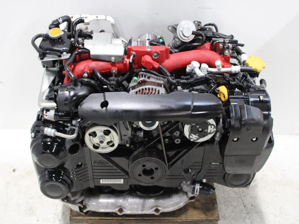 JDM 2008-2019 SUBARU WRX STI EJ257 2.5L DOHC TURBO AVCS ENGINE: Image 1