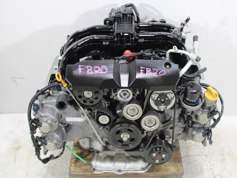 JDM 2012-2016 SUBARU IMPREZA XV CROSSTREK FB20 DOHC 2.0L AVCS NON-TURBO ENGINE: Image 1