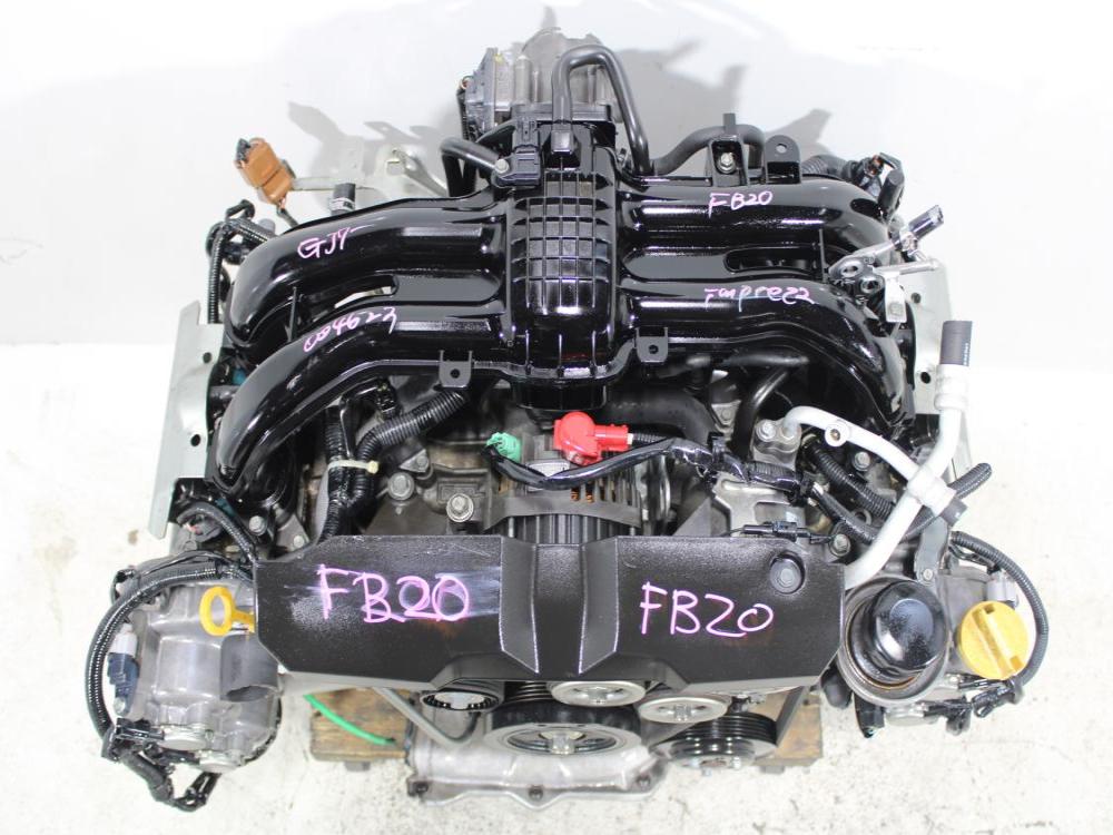 JDM 2012-2016 SUBARU IMPREZA XV CROSSTREK FB20 DOHC 2.0L AVCS NON-TURBO ENGINE: Image 2