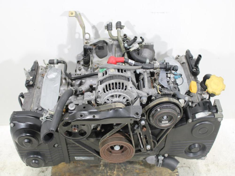 JDM 2002-2005 SUBARU IMPREZA WRX EJ205 2.0L DOHC TURBO NON-AVCS HEAD & BLOCK ENGINE: Image 2
