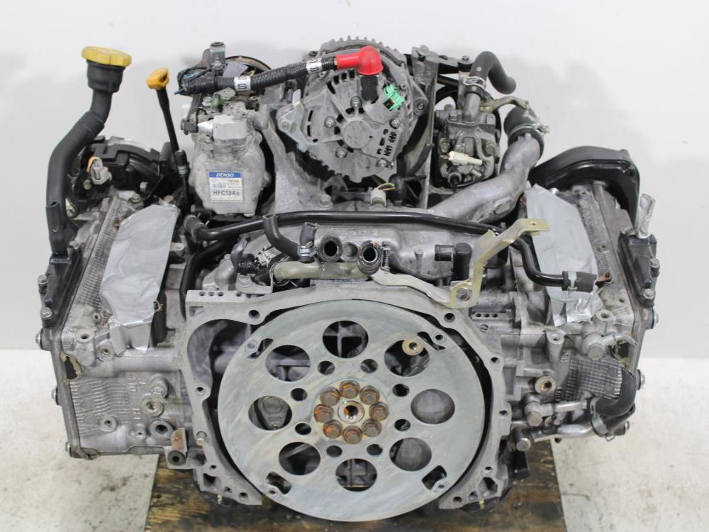 JDM 2002-2005 SUBARU IMPREZA WRX EJ205 2.0L DOHC TURBO NON-AVCS HEAD & BLOCK ENGINE: Image 11