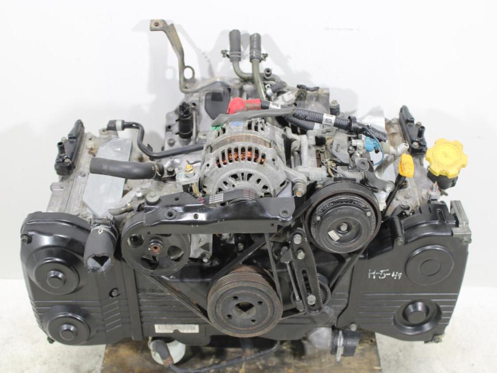 JDM 2002-2005 SUBARU IMPREZA WRX EJ205 2.0L DOHC TURBO NON-AVCS HEAD & BLOCK ENGINE: Image 2