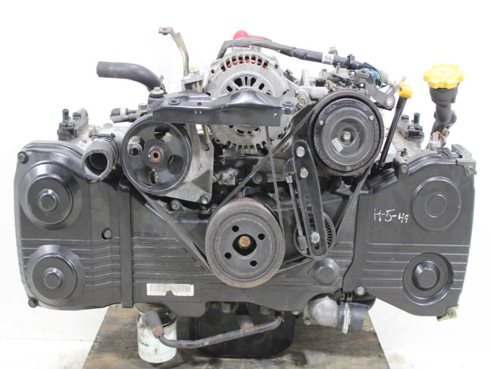 JDM 2002-2005 SUBARU IMPREZA WRX EJ205 2.0L DOHC TURBO NON-AVCS HEAD & BLOCK ENGINE: Image 3