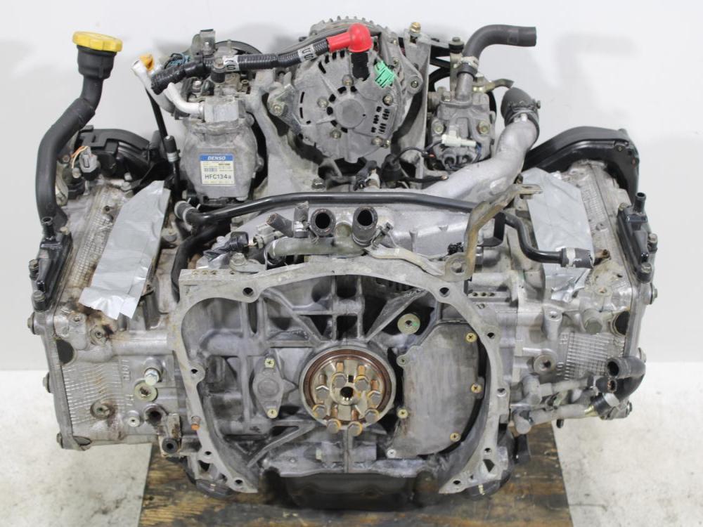 JDM 2002-2005 SUBARU IMPREZA WRX EJ205 2.0L DOHC TURBO NON-AVCS HEAD & BLOCK ENGINE: Image 11