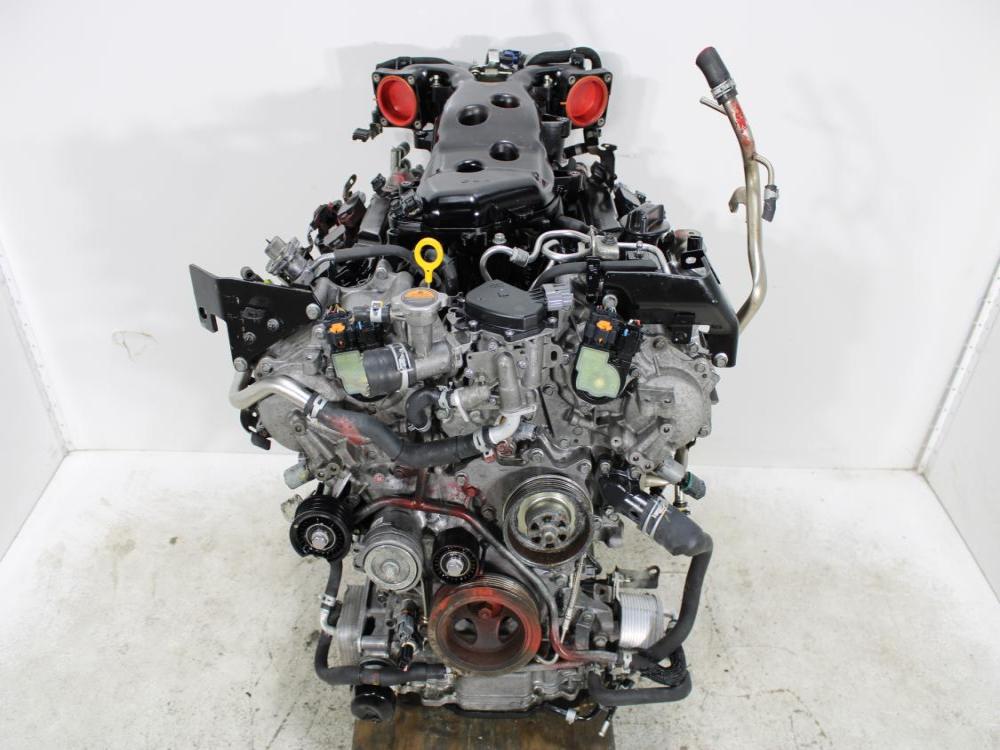 JDM INFINITI Q50, Q60, NISSAN Z VR30DDTT 3.0L TWIN TURBO AWD ENGINE LONG BLOCK: Image 2