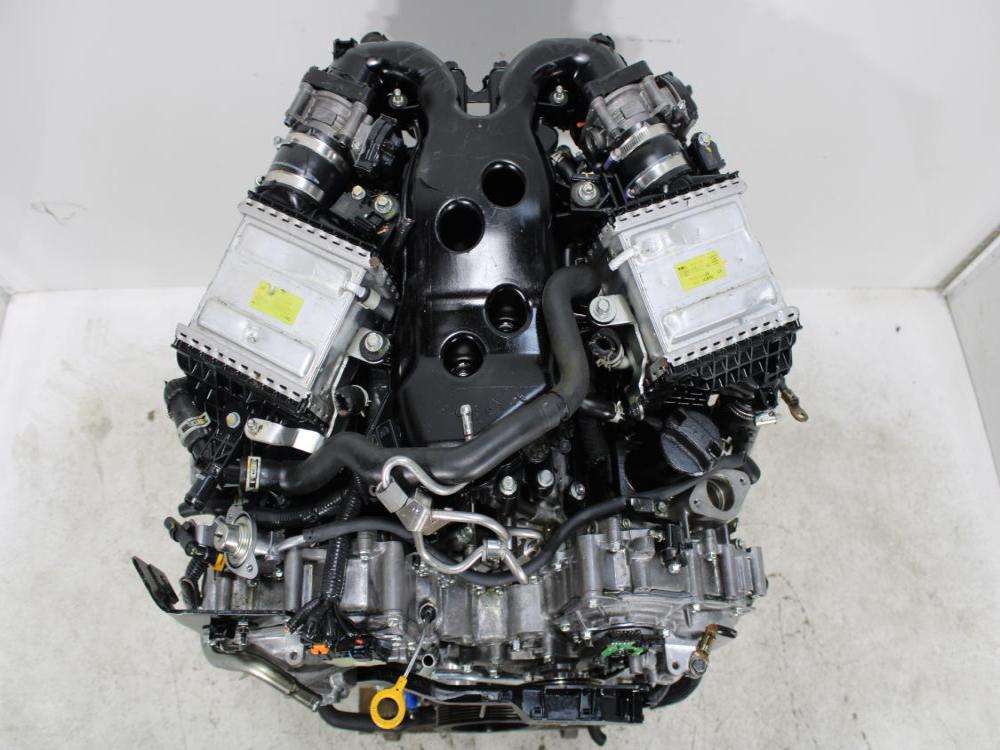 JDM INFINITI Q50, Q60, NISSAN Z VR30DDTT 3.0L TWIN TURBO RWD ENGINE LONG BLOCK: Image 1