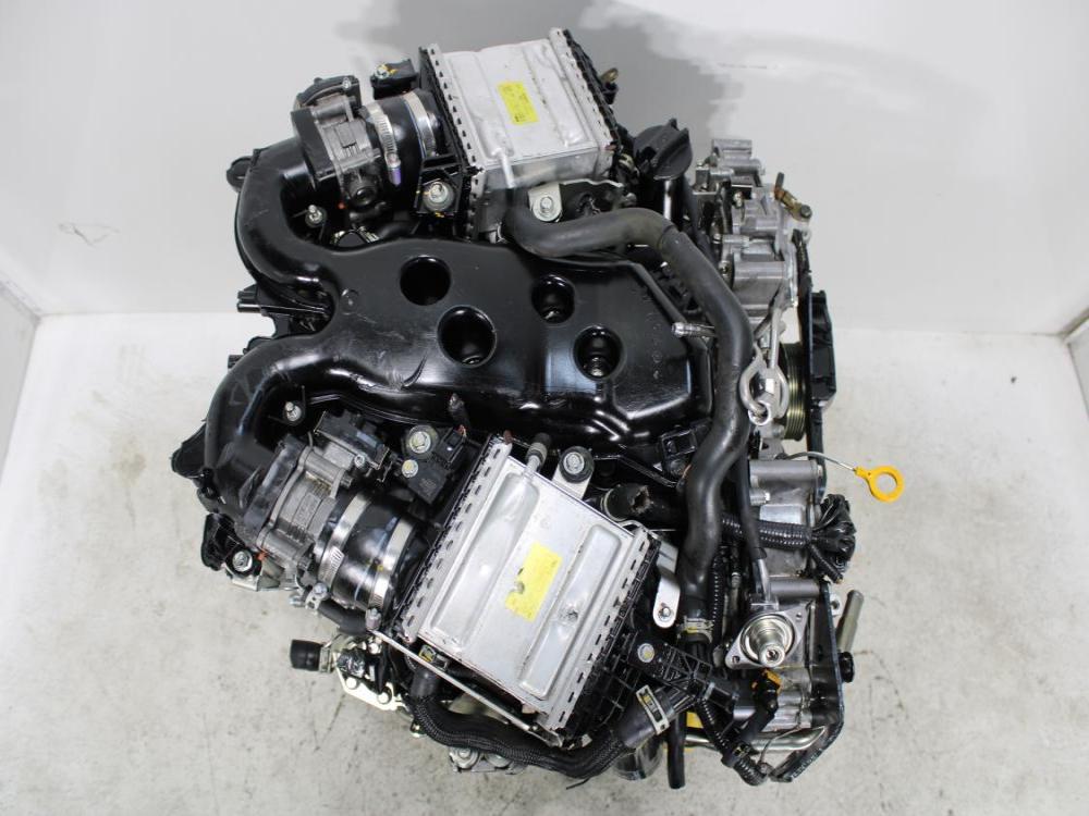 JDM INFINITI Q50, Q60, NISSAN Z VR30DDTT 3.0L TWIN TURBO RWD ENGINE LONG BLOCK: Image 4