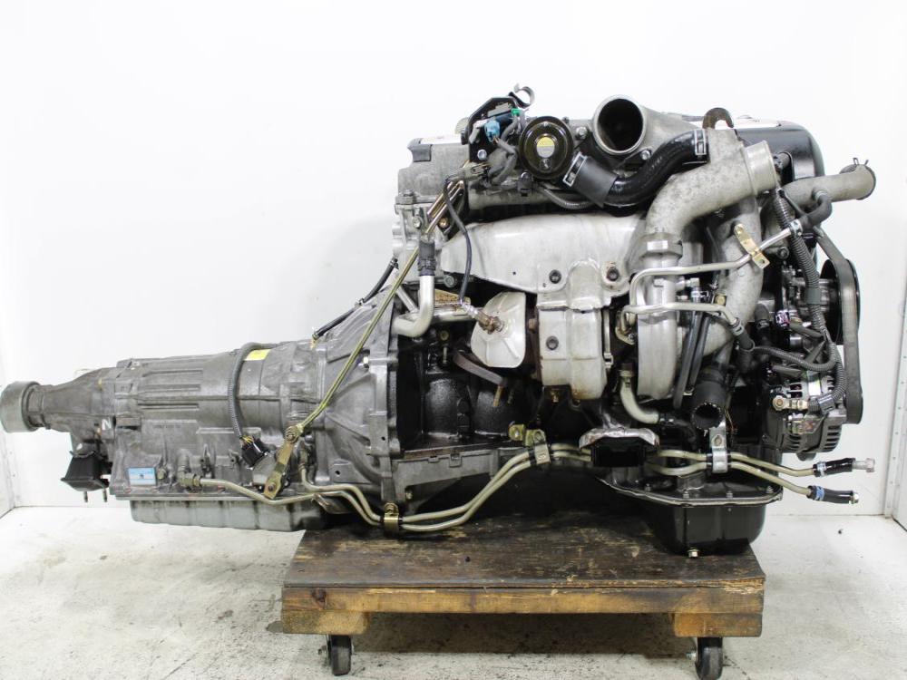 JDM 1JZ-GTE VVT-I TUBRO ENGINE 2.5L H6 WITH A/T WIRING&ECU FRONT SUMP: Image 6