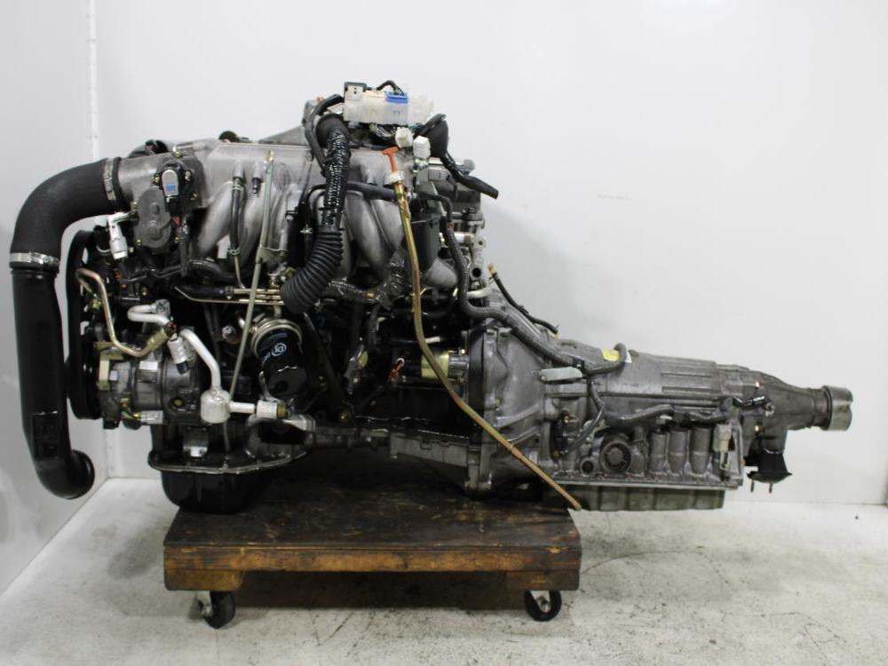 JDM 1JZ-GTE VVT-I TUBRO ENGINE 2.5L H6 WITH A/T WIRING&ECU FRONT SUMP: Image 3