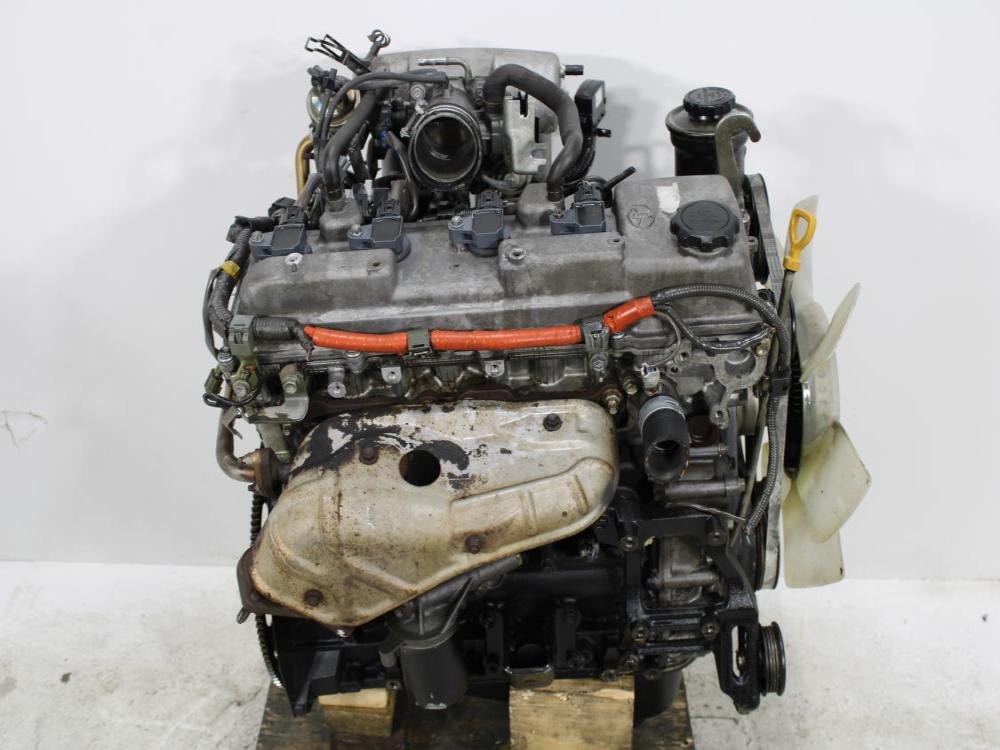 JDM 1995-2004 TOYOTA 4RUNNER, TACOMA, T100 3RZ-FE 2.7L DOHC 4 CYL COIL TYPE 4 PORT ENGINE: Image 9