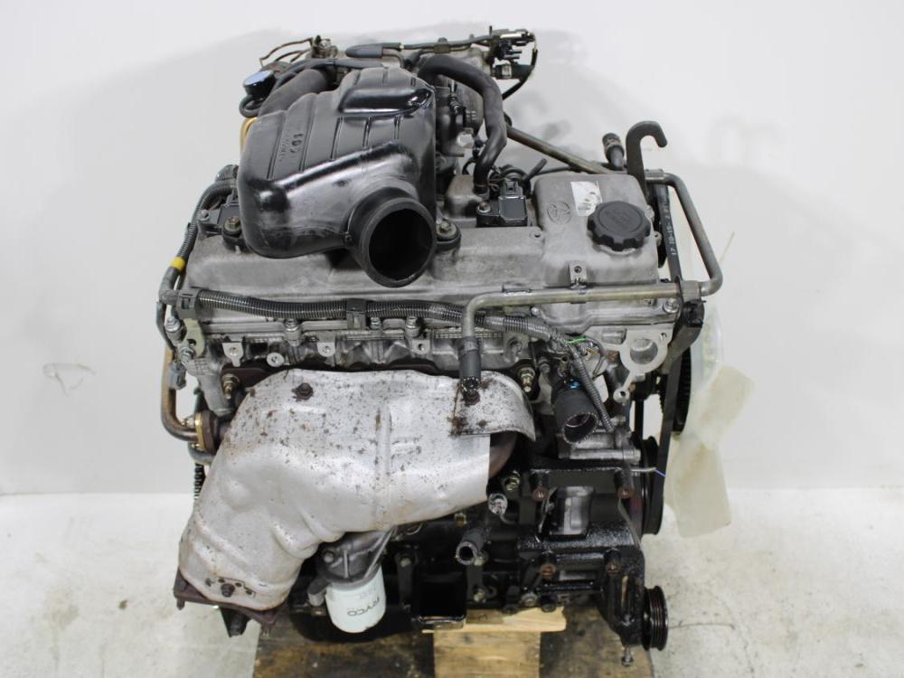 JDM 1995-2004 TOYOTA 4RUNNER, TACOMA, T100 3RZ-FE 2.7L DOHC 4 CYL COIL TYPE 4 PORT ENGINE: Image 8