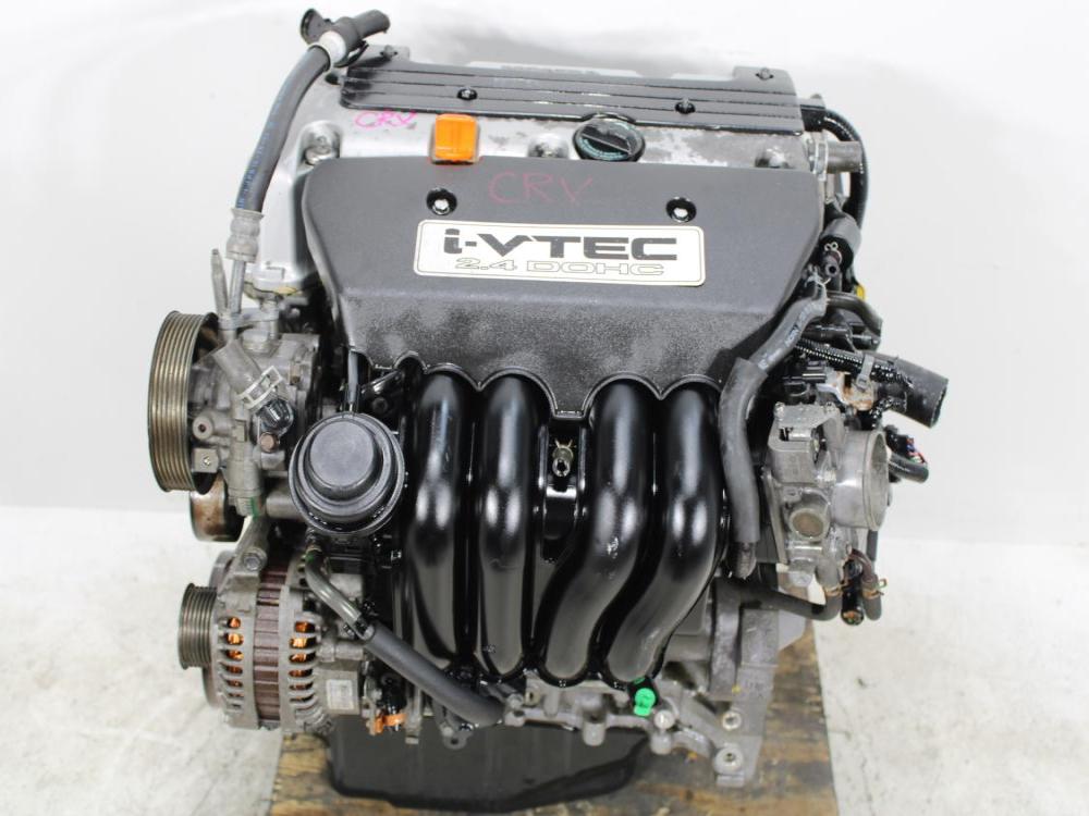 JDM 2002-2006 HONDA CRV K24A 2.4L iVTEC DOHC 4 CYLINDER  ENGINE: Image 1