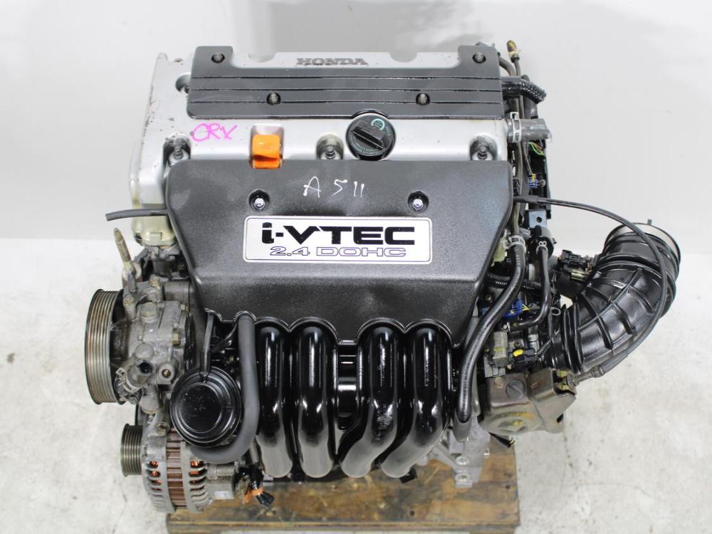 JDM 2002-2006 HONDA CRV K24A 2.4L iVTEC DOHC 4 CYLINDER  ENGINE: Image 1