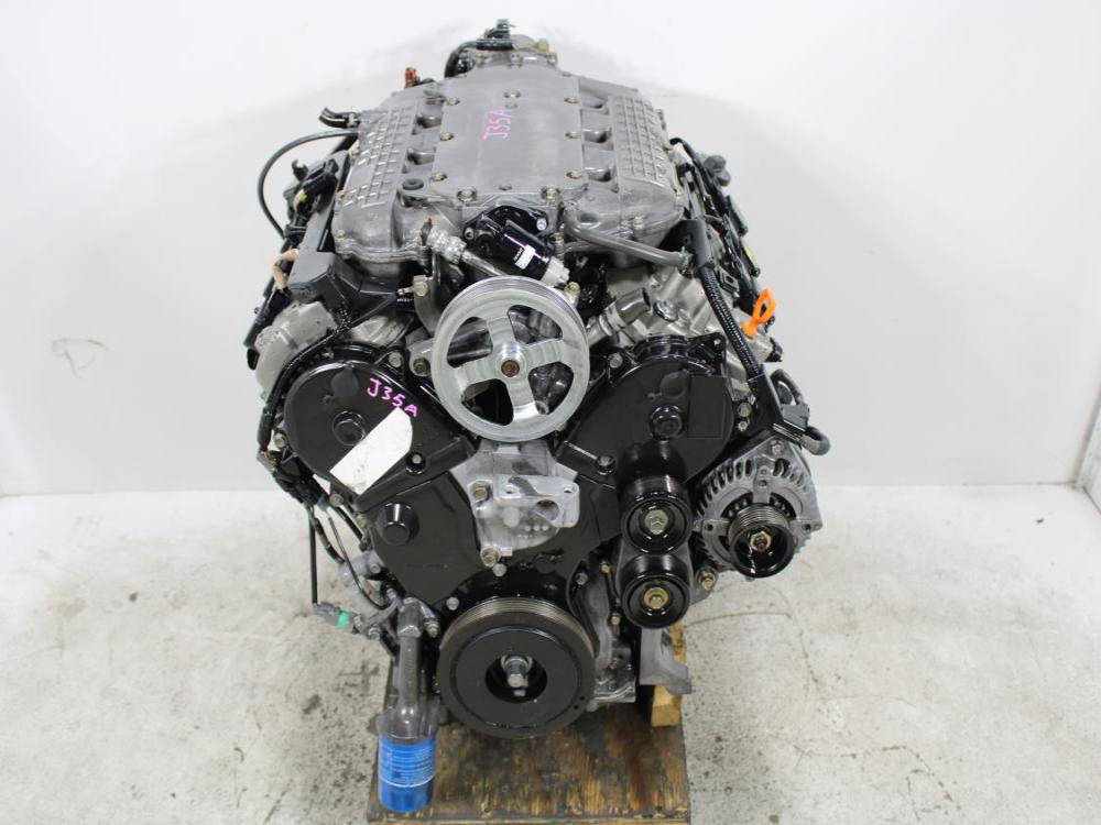 JDM 2006-2008 HONDA PILOT HONDA RIDGELINE J35A 3.5L V6 SOHC VTEC ENGINE: Image 2