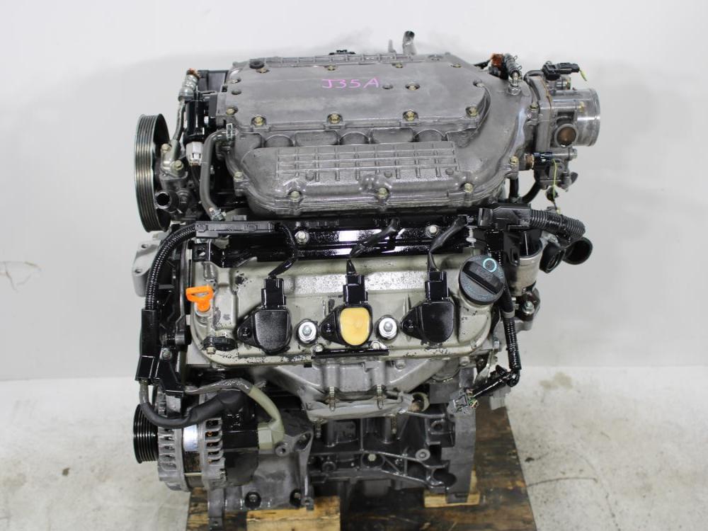 JDM 2006-2008 HONDA PILOT HONDA RIDGELINE J35A 3.5L V6 SOHC VTEC ENGINE: Image 5