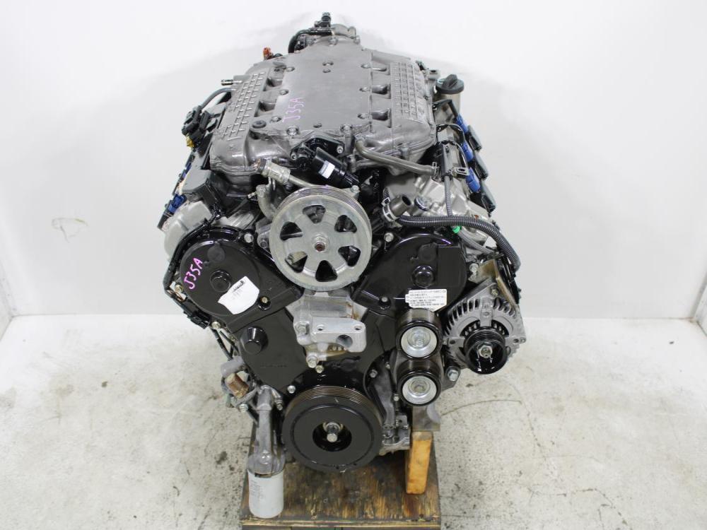 JDM 2006-2008 HONDA PILOT HONDA RIDGELINE J35A 3.5L V6 SOHC VTEC ENGINE: Image 2