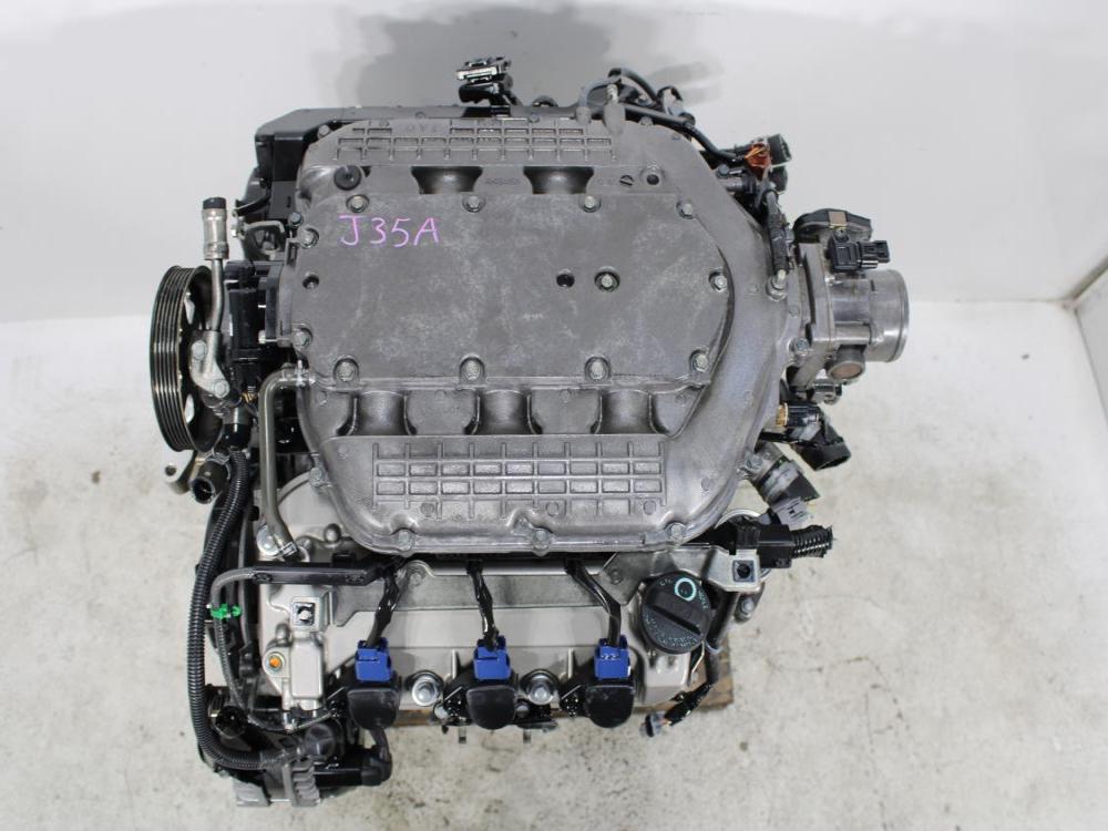 JDM 2006-2008 HONDA PILOT HONDA RIDGELINE J35A 3.5L V6 SOHC VTEC ENGINE: Image 4