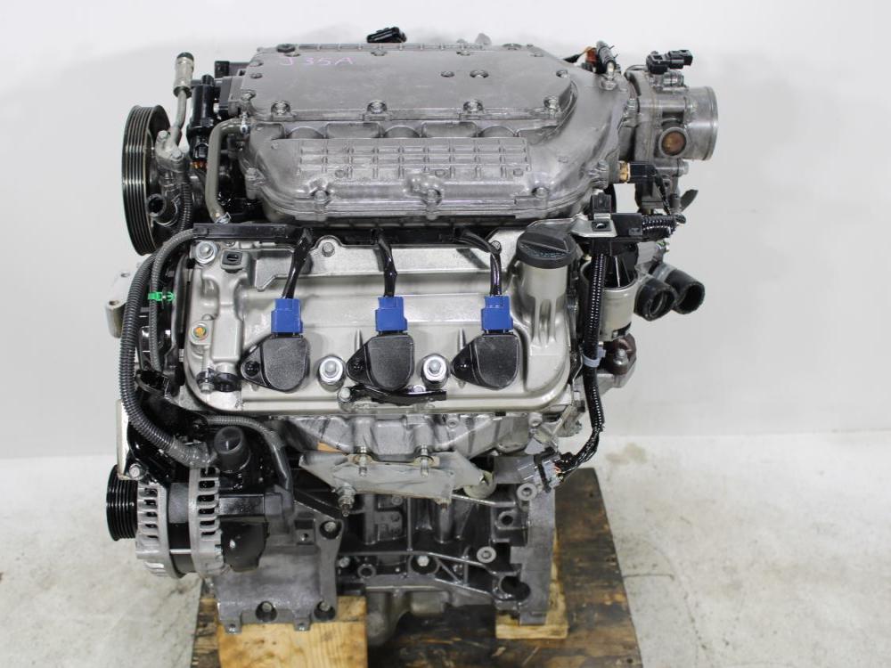 JDM 2006-2008 HONDA PILOT HONDA RIDGELINE J35A 3.5L V6 SOHC VTEC ENGINE: Image 5