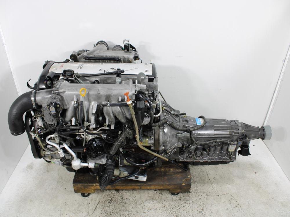 JDM 1JZ-GTE VVT-I TUBRO ENGINE 2.5L H6 WITH A/T WIRING&ECU FRONT SUMP: Image 1