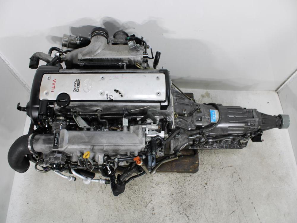 JDM 1JZ-GTE VVT-I TUBRO ENGINE 2.5L H6 WITH A/T WIRING&ECU FRONT SUMP: Image 2