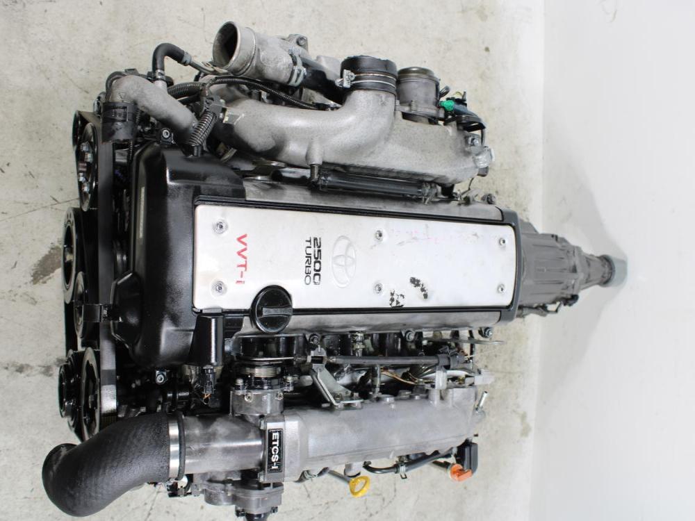 JDM 1JZ-GTE VVT-I TUBRO ENGINE 2.5L H6 WITH A/T WIRING&ECU FRONT SUMP: Image 4