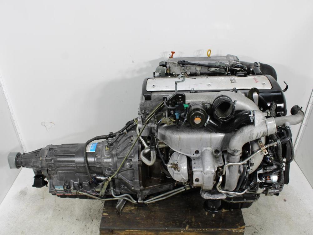 JDM 1JZ-GTE VVT-I TUBRO ENGINE 2.5L H6 WITH A/T WIRING&ECU FRONT SUMP: Image 8
