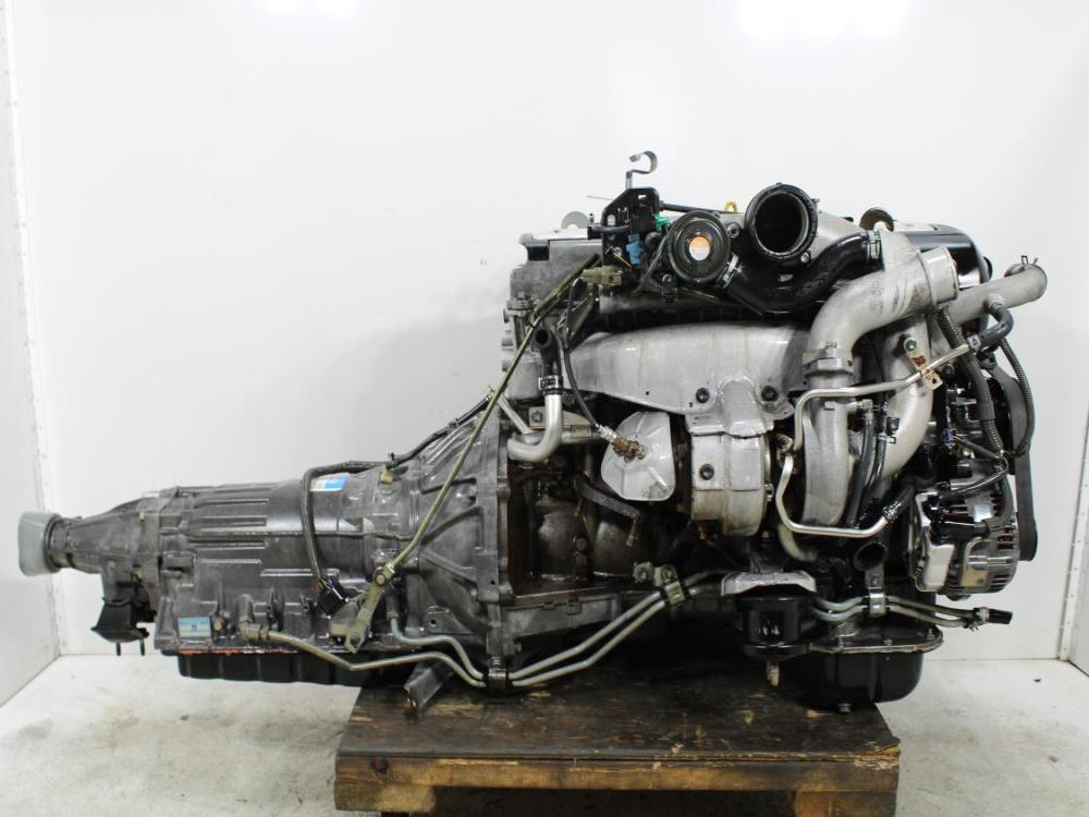 JDM 1JZ-GTE VVT-I TUBRO ENGINE 2.5L H6 WITH A/T WIRING&ECU FRONT SUMP: Image 9