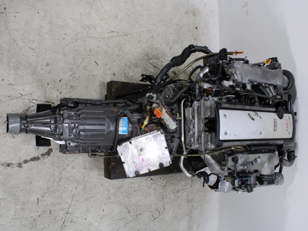 JDM 1JZ-GTE VVT-I TUBRO ENGINE 2.5L H6 WITH A/T WIRING&ECU FRONT SUMP: Image 10