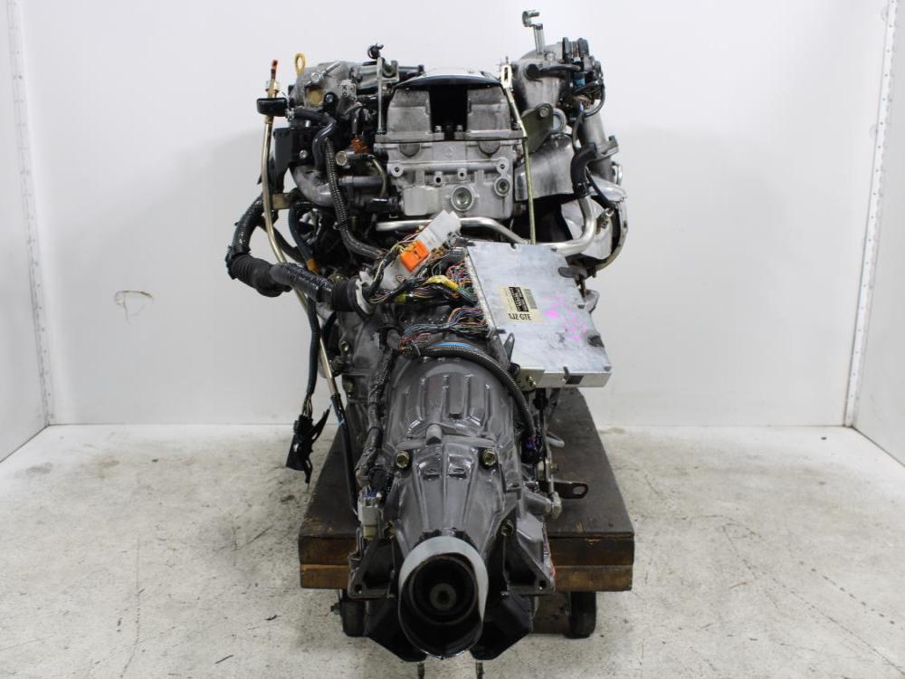 JDM 1JZ-GTE VVT-I TUBRO ENGINE 2.5L H6 WITH A/T WIRING&ECU FRONT SUMP: Image 12