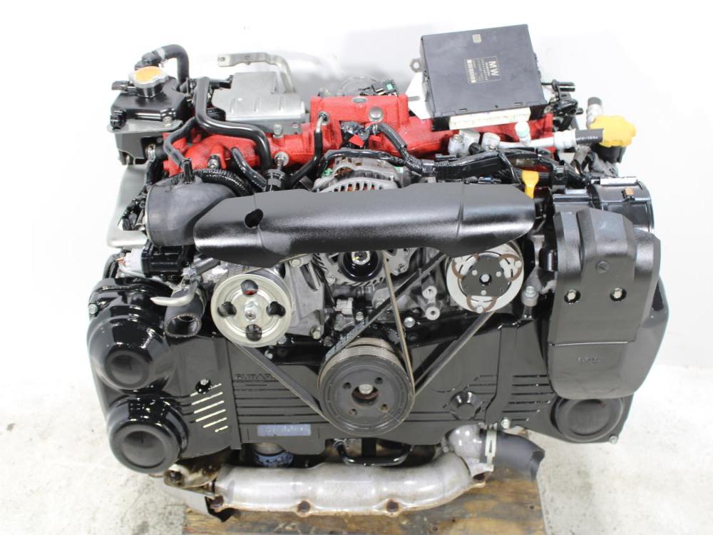 JDM 2008-2019 SUBARU WRX STI EJ257 2.5L DOHC TURBO AVCS ENGINE: Image 1