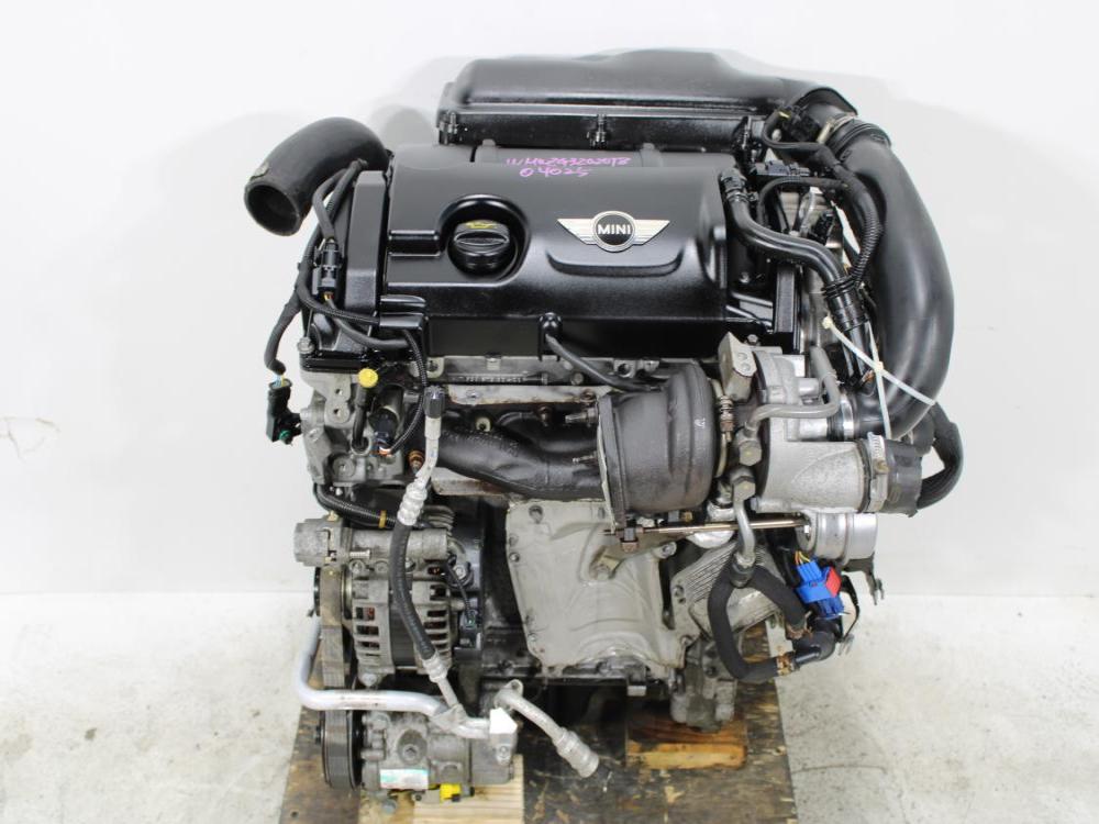 JDM 11-15 MINI COOPER S TURBOCHARGER 1.6L ENGINE WITH WIRING & ECU N18: Image 1