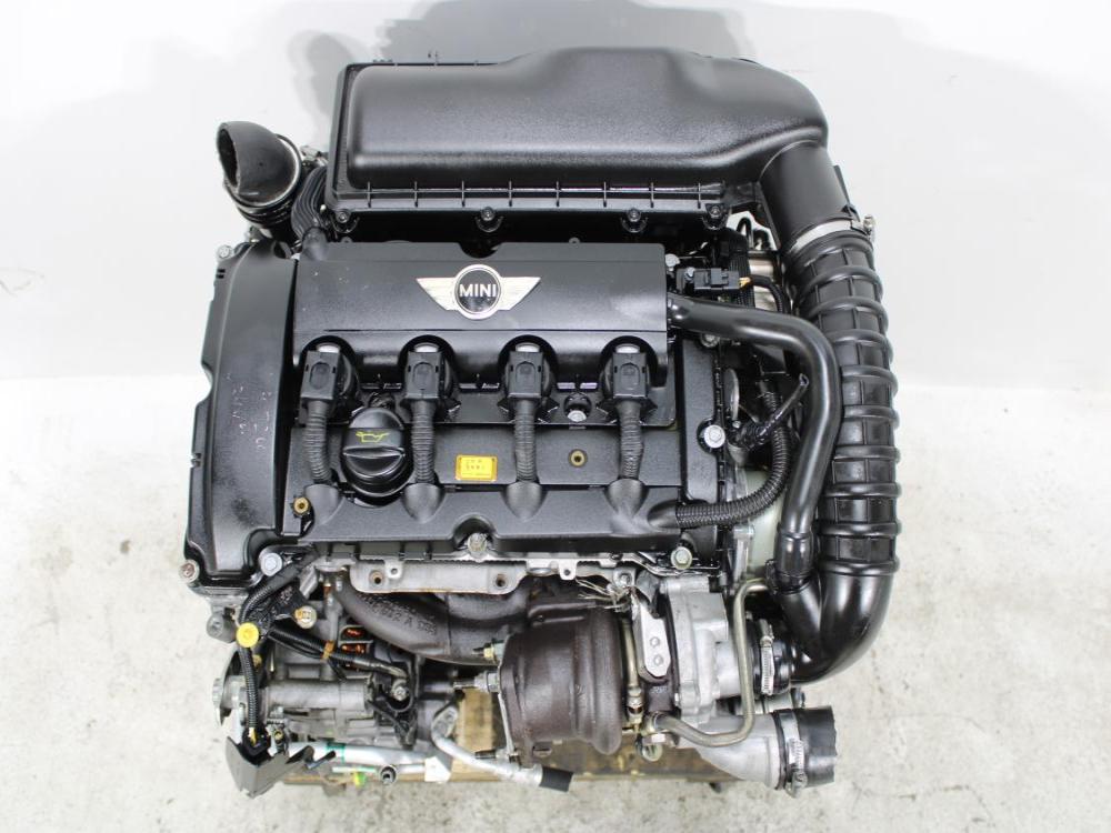 2007-2010 MINI COOPER-S N14B16AB 1.6L TURBOCHARGED ENGINE WITH WIRING AND ECU N14: Image 2