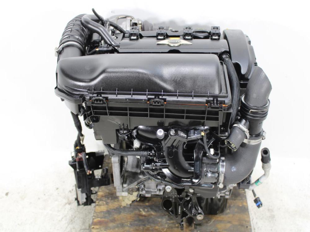 2007-2010 MINI COOPER-S N14B16AB 1.6L TURBOCHARGED ENGINE WITH WIRING AND ECU N14: Image 8