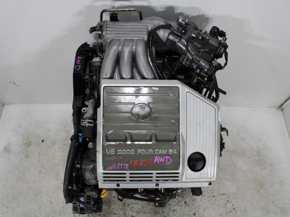 JDM 99-03 TOYOTA HIGHLANDER, LEXUS RX300 1MZ-FE AWD 3.0L VVTI V6 ENGINE: Image 1
