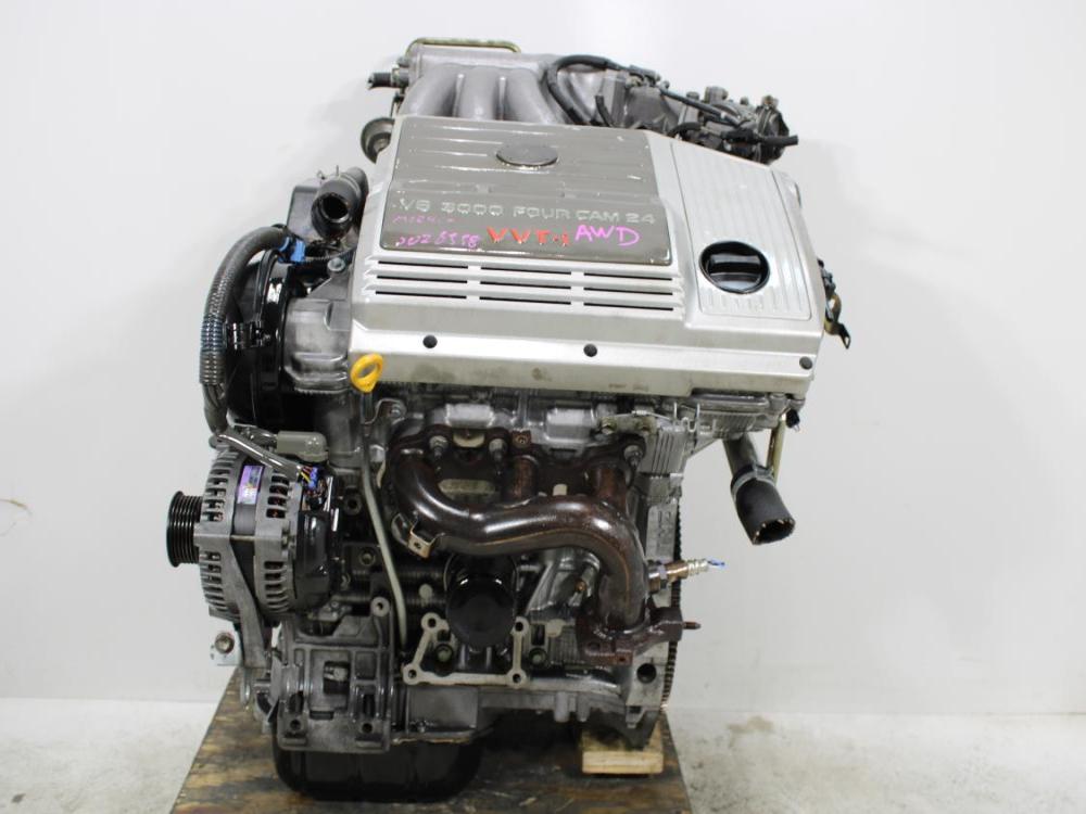JDM 99-03 TOYOTA HIGHLANDER, LEXUS RX300 1MZ-FE AWD 3.0L VVTI V6 ENGINE: Image 2