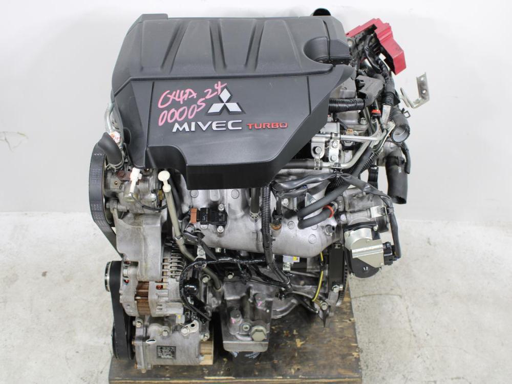 JDM 08-15 MITSUBISHI LANCER RALLIART EVO X 4B11 2.0L DOHC TURBO ENGINE WIRING AND ECU: Image 1