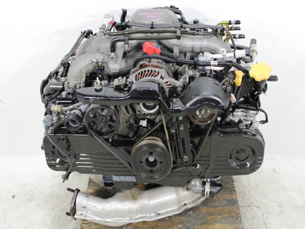 JDM 00-05 SUBARU IMPREZA FORESTER LEGACY OUTBACK BAJA EJ25 2.5L SOHC 4 CYL ENGINE: Image 2