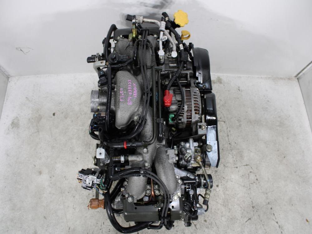 JDM 00-05 SUBARU IMPREZA FORESTER LEGACY OUTBACK BAJA EJ25 2.5L SOHC 4 CYL ENGINE: Image 4