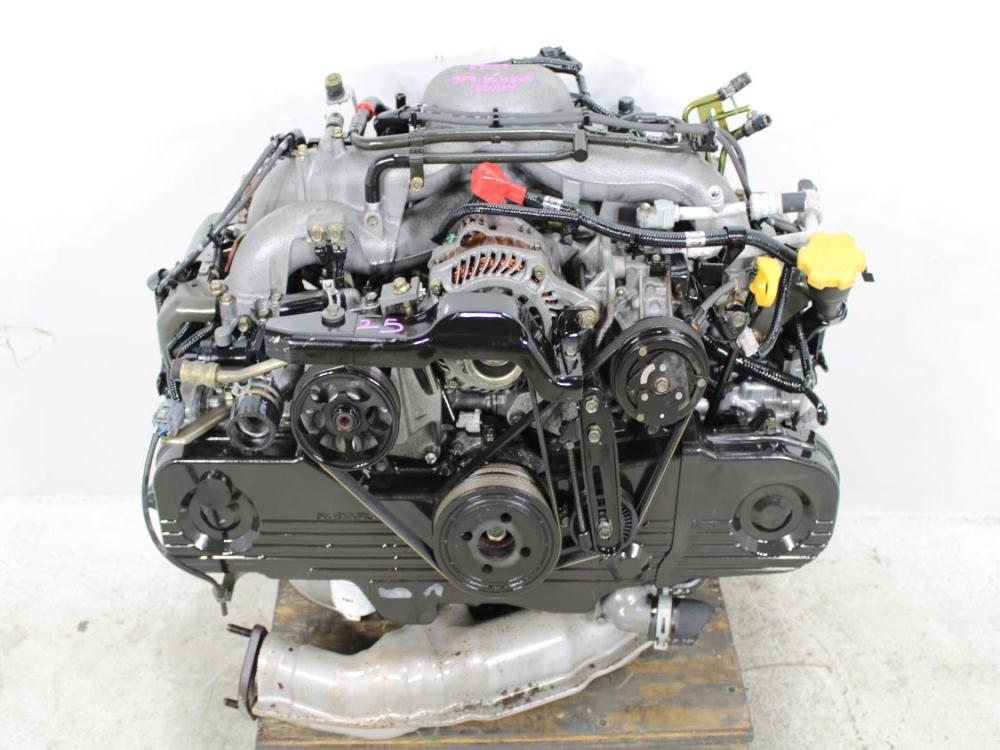 JDM 00-05 SUBARU IMPREZA FORESTER LEGACY OUTBACK BAJA EJ25 2.5L SOHC 4 CYL ENGINE: Image 2