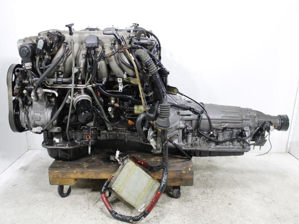 JDM 93-96 1JZ GTE front sump NonVVTi Twin Turbo 2.5L Engine Automatic Transmission Wiring & ECU: Image 3