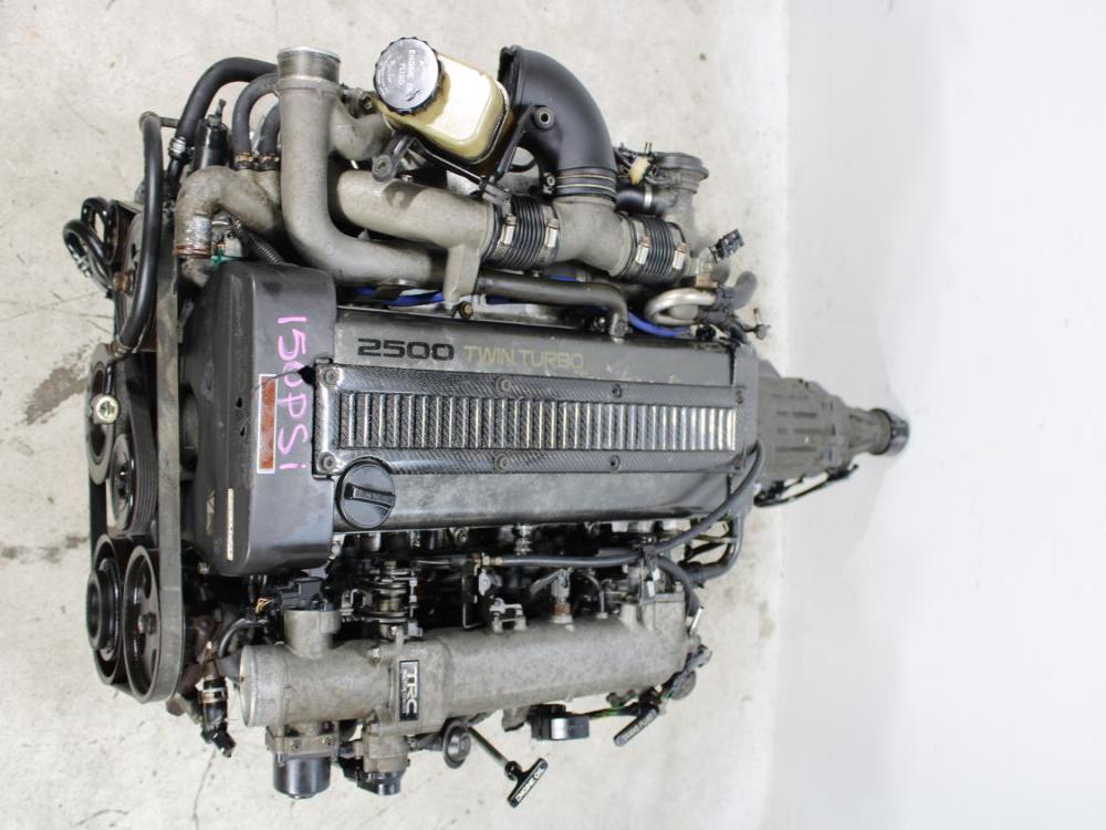 JDM 93-96 1JZ GTE front sump NonVVTi Twin Turbo 2.5L Engine Automatic Transmission Wiring & ECU: Image 4