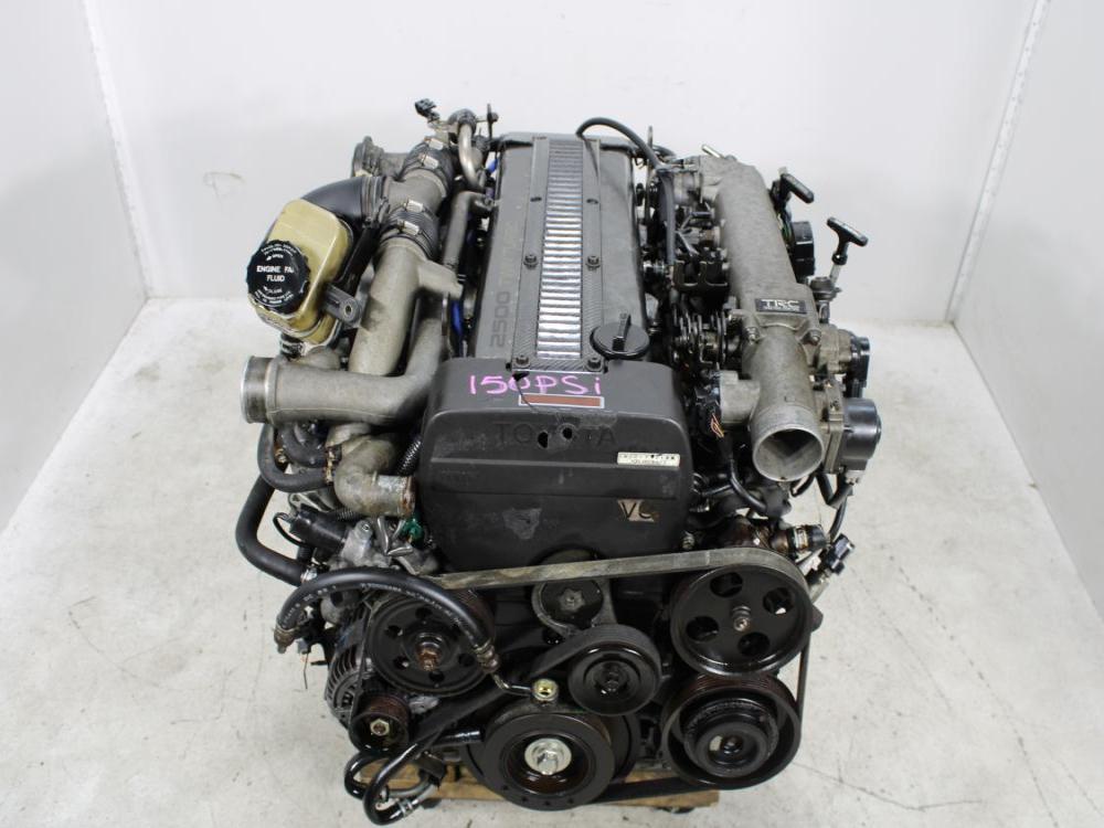 JDM 93-96 1JZ GTE front sump NonVVTi Twin Turbo 2.5L Engine Automatic Transmission Wiring & ECU: Image 5