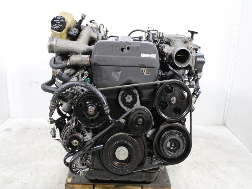 JDM 93-96 1JZ GTE front sump NonVVTi Twin Turbo 2.5L Engine Automatic Transmission Wiring & ECU: Image 6